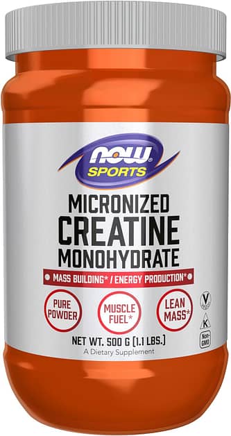 NOW Sports Nutrition, Micronized Creatine Powder