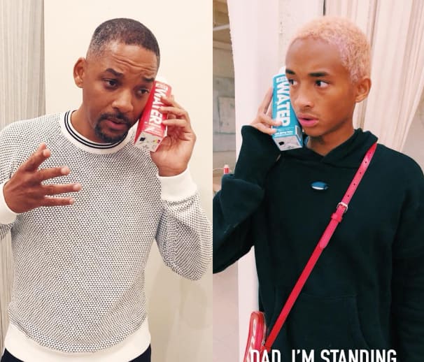 jaden smith and will smith just water