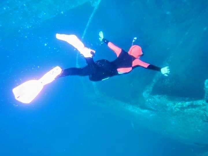 snorkeling in Aruba 2 Antilla Shipwreck