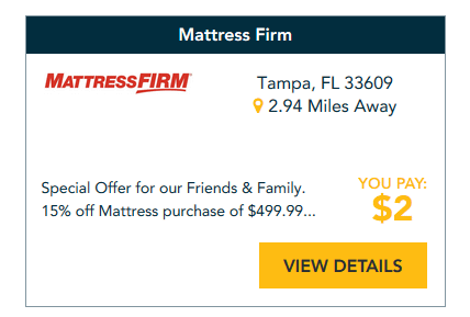 mattress firm coupon dining guru