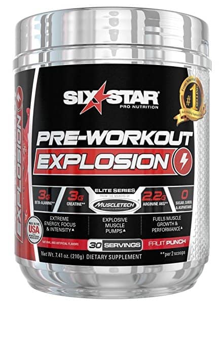 six star pre-workout explosion